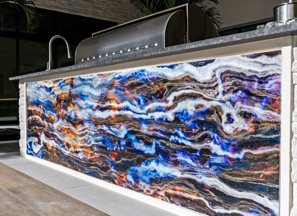 Solana Outdoor Living Design incorporating bold colors