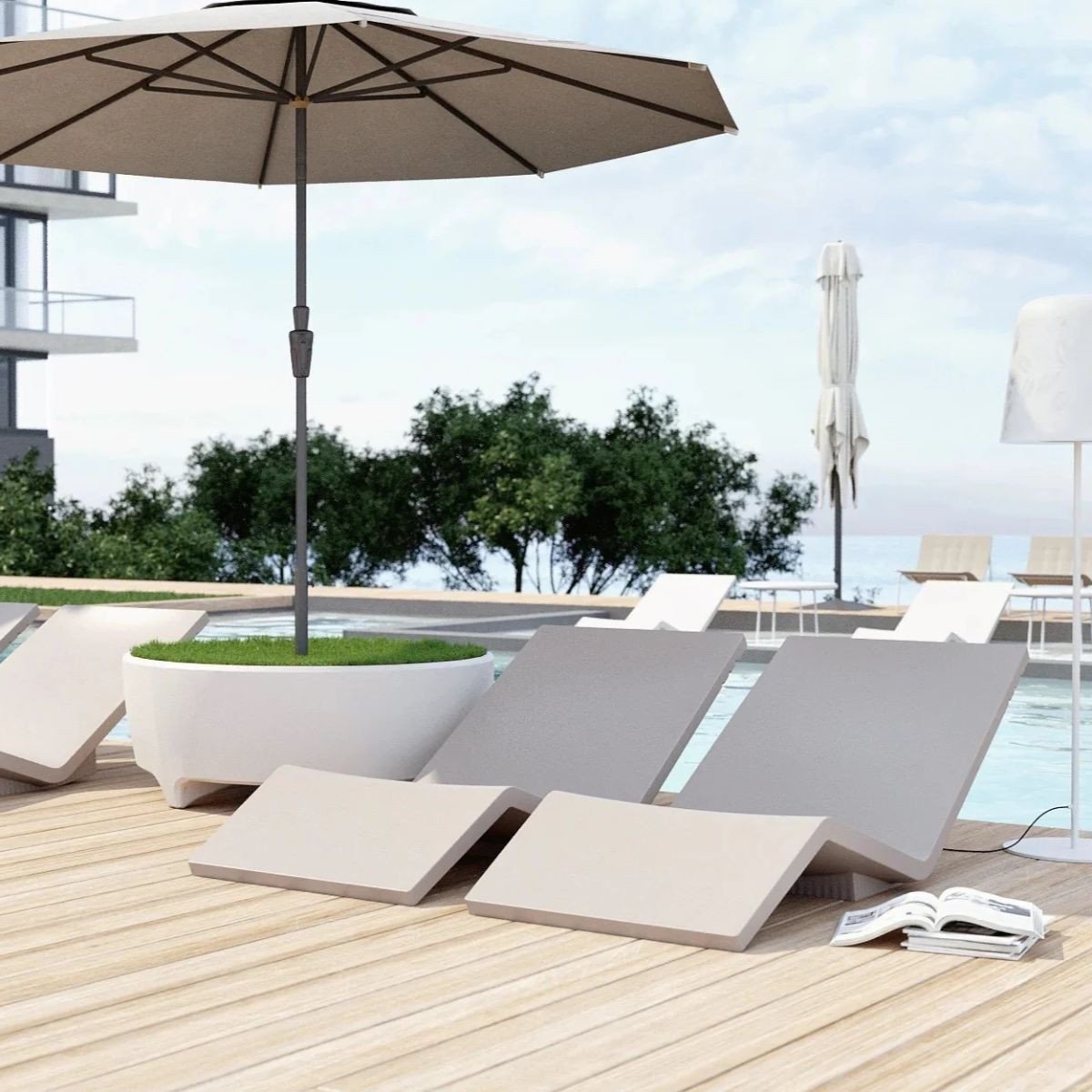 serralunga aqualounger